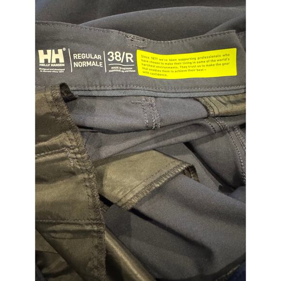 Helly Hansen Men's Performance Shorts Sz 38 Regular Navy, UPF 50+Stretch Fabric - Picture 4 of 8
